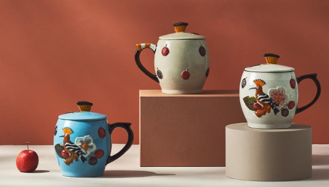 Nanal Hoopoe Bird Mug