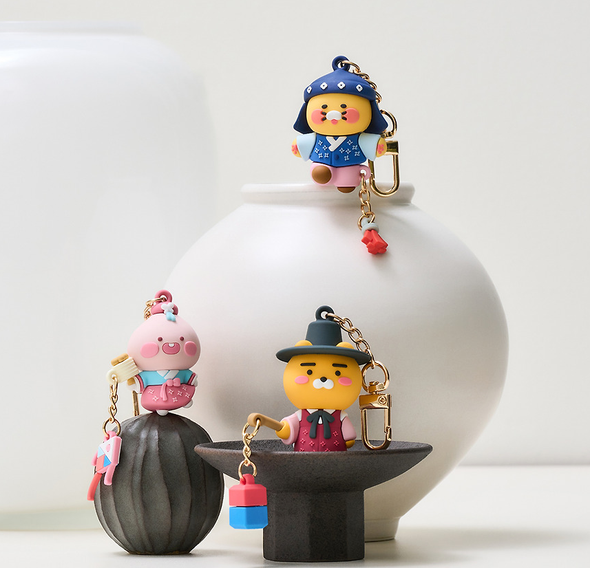 Kakao Friends Traditional Scholar Keyring