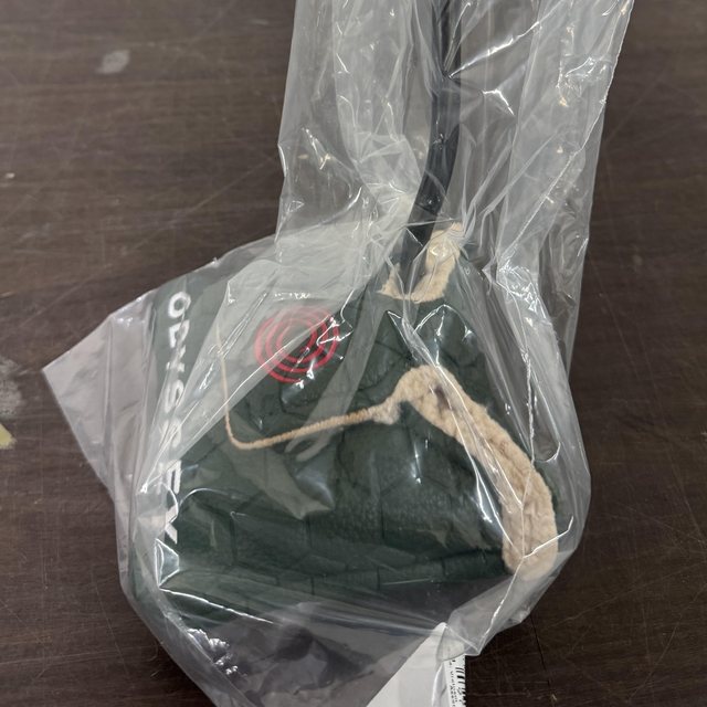 Odyssey putter head and headcover, bagged and checked at our Seoul warehouse